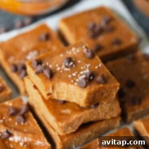 Pumpkin Freezer Fudge Inspiration Close-up of a serving of pumpkin freezer fudge, highlighting its creamy texture and autumnal color.