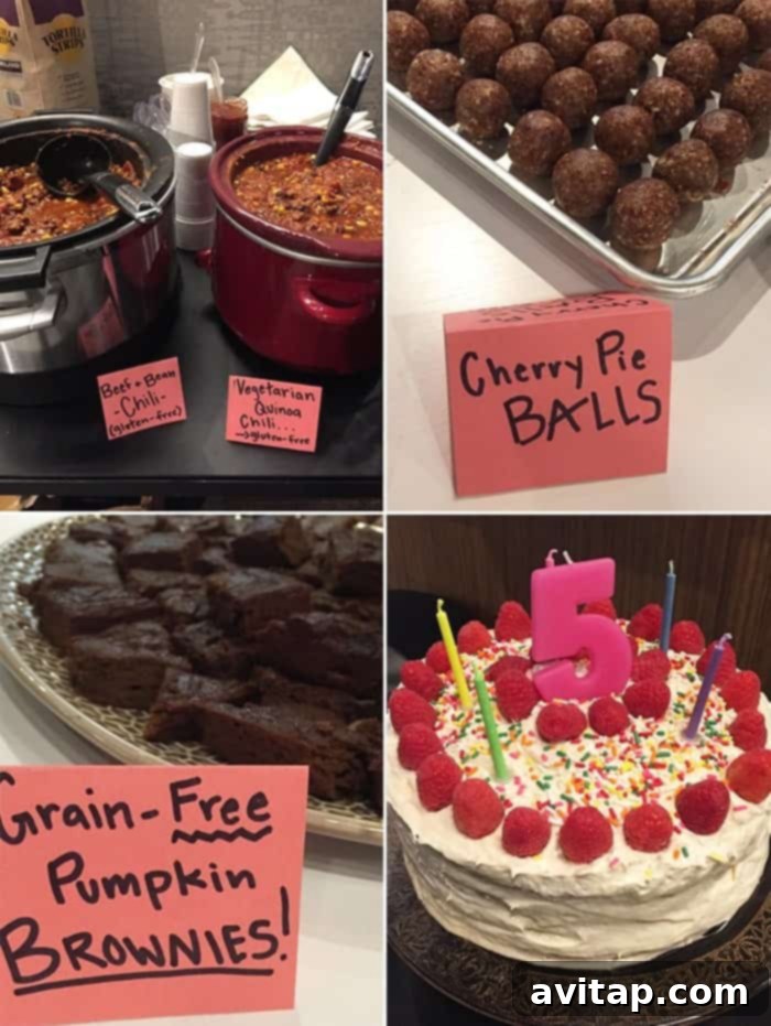 FFF's Fifth Birthday Celebration 6 Fit Foodie Finds Party Food Spread