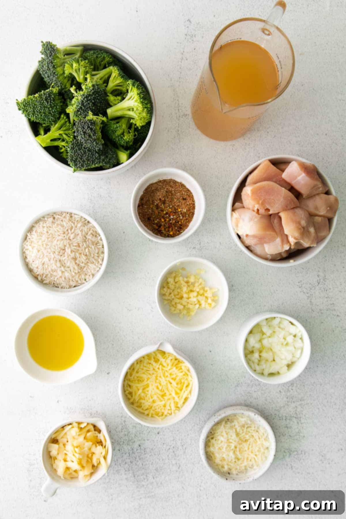 ingredients on counter