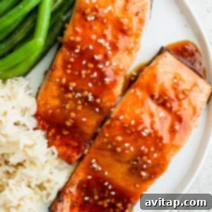 salmon on plate