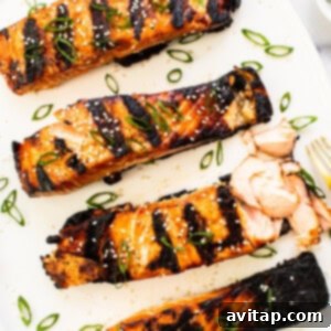 salmon on plate.
