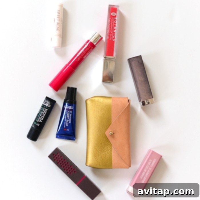 A curated collection of best-loved lip products including lipsticks, glosses, and balms