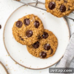 A close-up of a stack of freshly baked lactation cookies with chocolate chips.