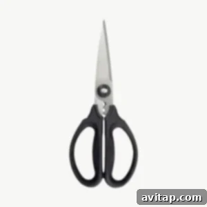 The Ultimate Juicy Spatchcock Turkey 3 A pair of sharp kitchen shears.