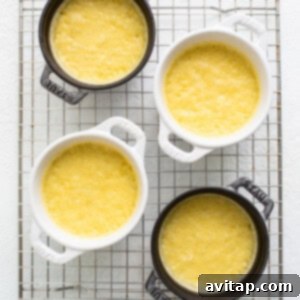 Baked Eggnog Creme Brûlée.