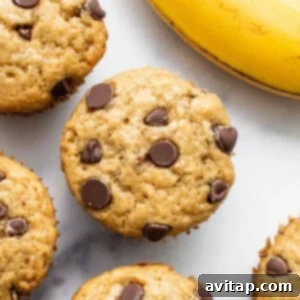 A perfectly baked banana bread muffin, golden brown and inviting.