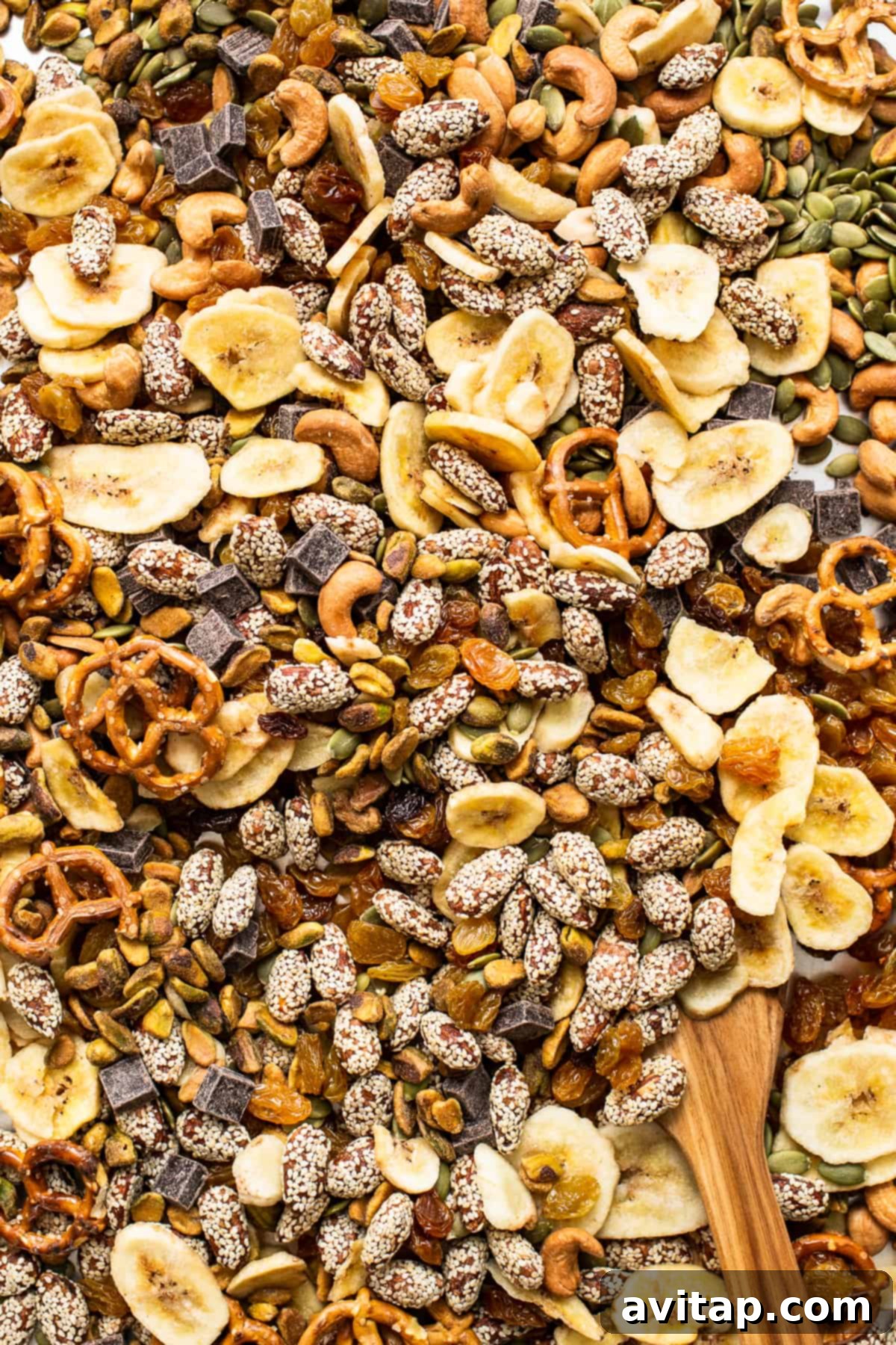 Homemade trail mix.