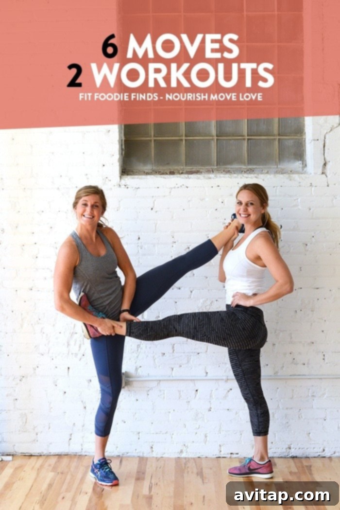 6 versatile moves for two powerful workouts