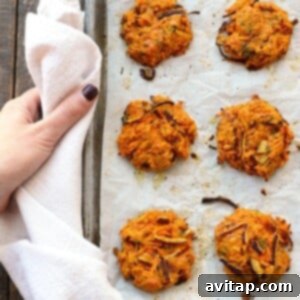 Sweet Potato and Cheddar Hash Browns 5 Cheddar sweet potato patties baked to a golden crisp on a sheet.