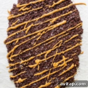 Set chocolate quinoa crisps in the freezer.