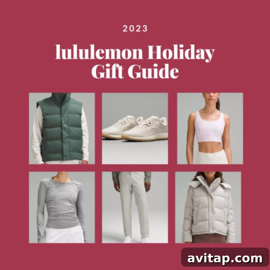 2023 Lululemon Holiday Gifting Edit 2 Lululemon holiday gift guide.
