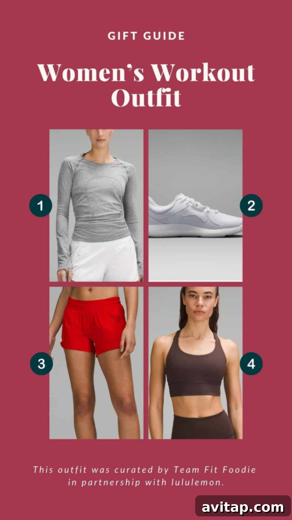 2023 Lululemon Holiday Gifting Edit 14 Women's workout outfit gift guide.