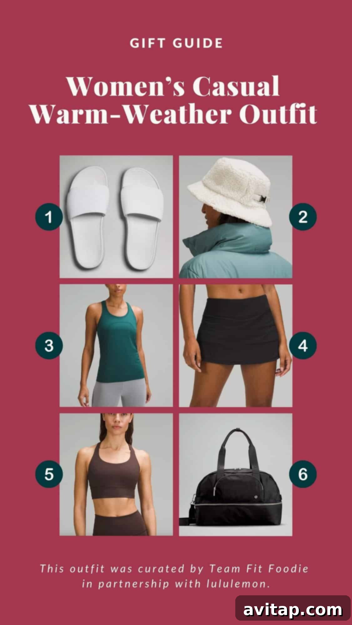 2023 Lululemon Holiday Gifting Edit 4 A gift guide for women's casual warm weather outfit.