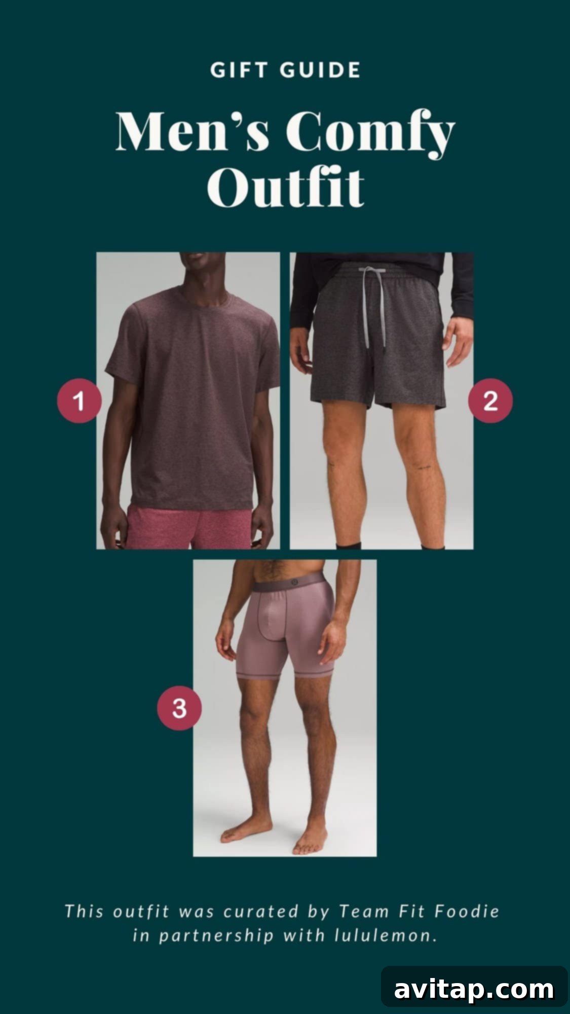 2023 Lululemon Holiday Gifting Edit 5 Men's comfy outfit gift guide.