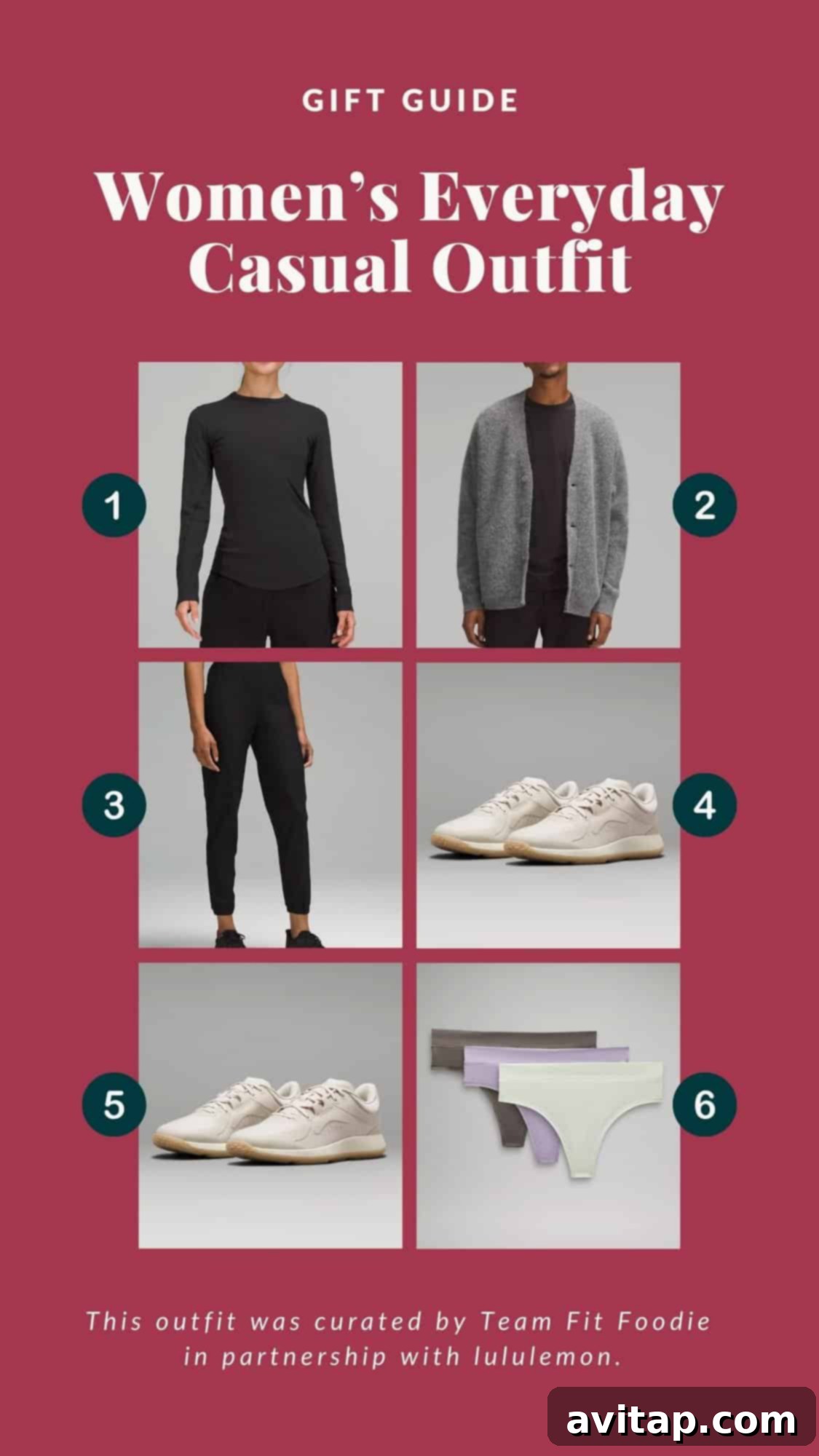 2023 Lululemon Holiday Gifting Edit 8 Women's everyday casual outfit gift guide.