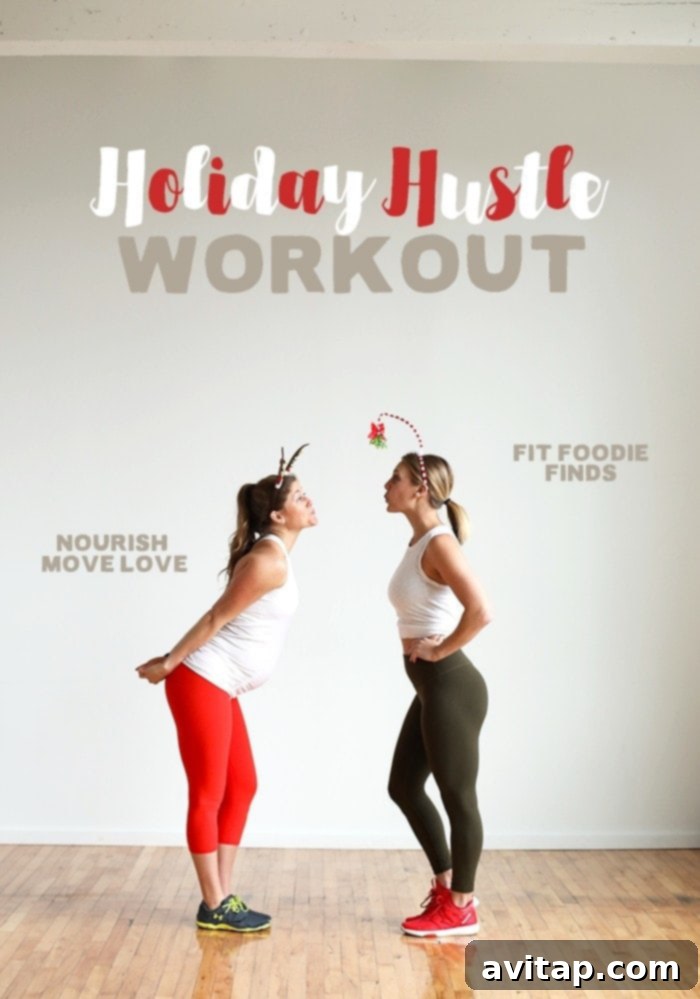 Holiday Survival Bootcamp 2 Do this Holiday Hustle Workout to sweat it out over the holiday season! It's a circuit, bootcamp-style workout that mixes strength training and cardio for a full body challenge.