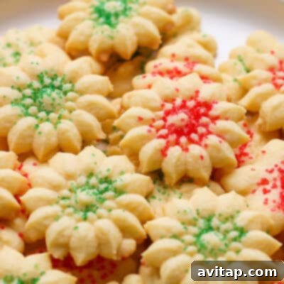 Swedish Spritz Cookies