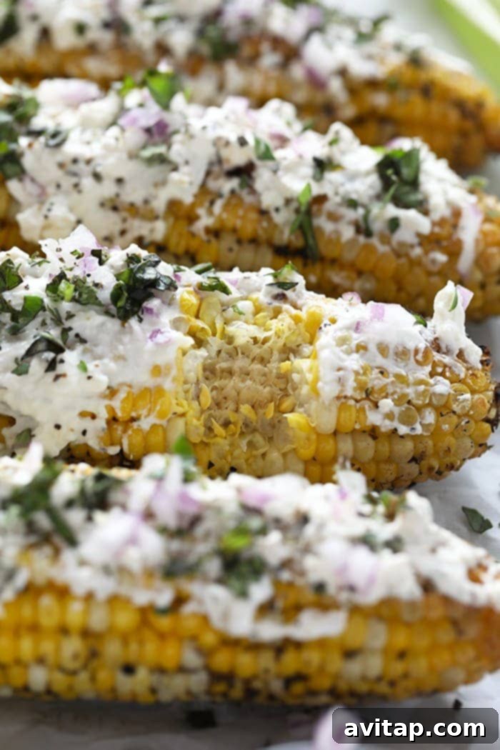 Give the classic corn on the cob a major makeover with this Grilled Mediterranean Street Corn with Feta Cheese recipe.