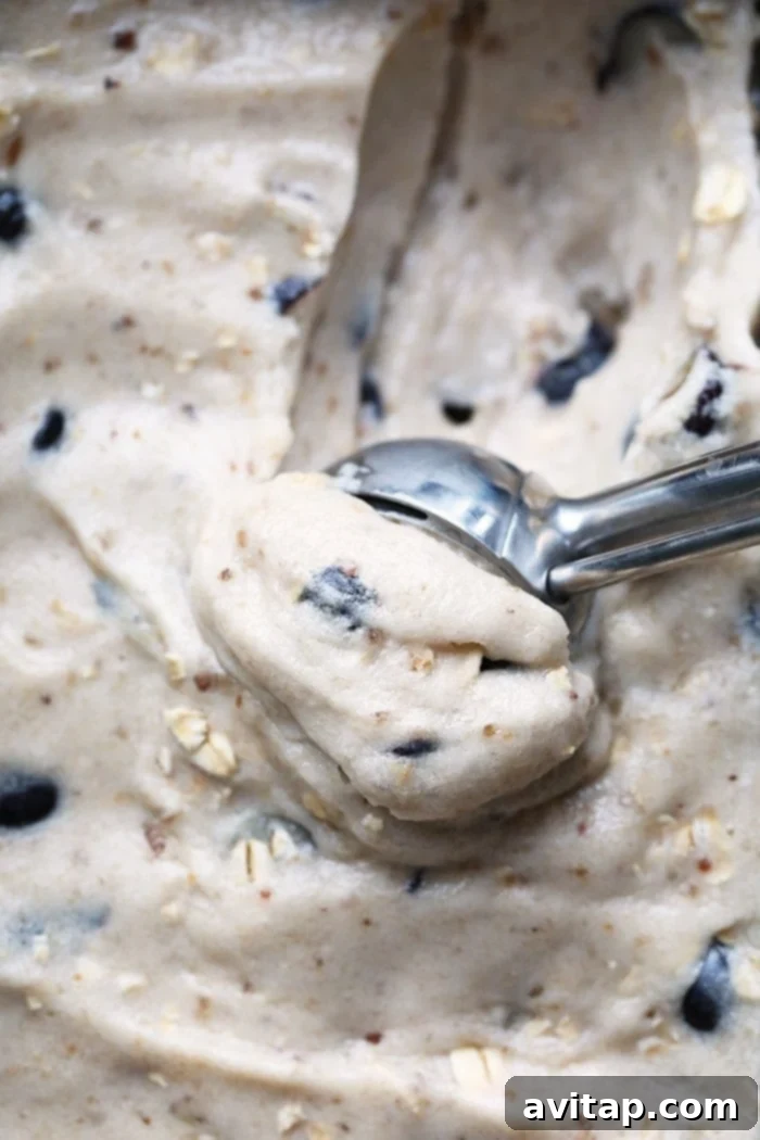 Cool off this summer with this Vegan Blueberry Muffin Banana Soft-Serve. It is naturally sweetened, delicious, and made with only six ingredients!