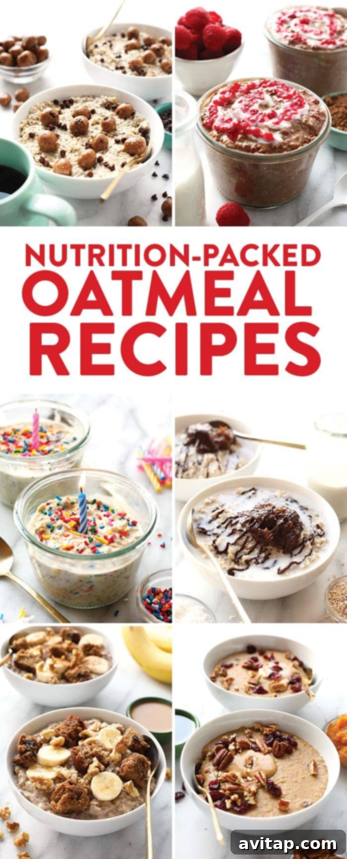 Explore a week of nutrition-packed oatmeal recipes, featuring creative and delicious ways to enjoy this wholesome grain for breakfast or any meal.