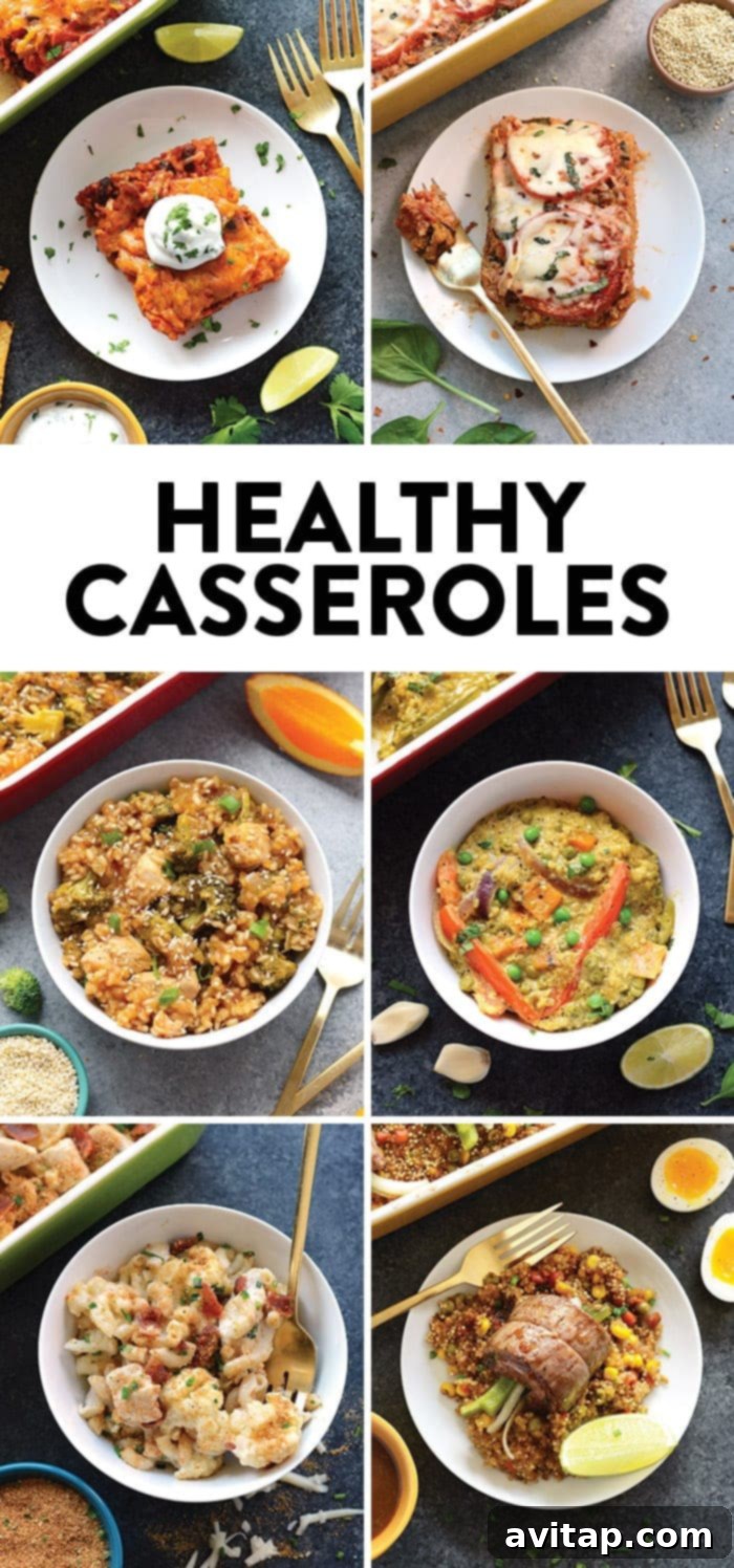 Discover hearty and wholesome casserole recipes, perfect for family dinners or meal prepping with plenty of vegetables, protein, and whole grains.