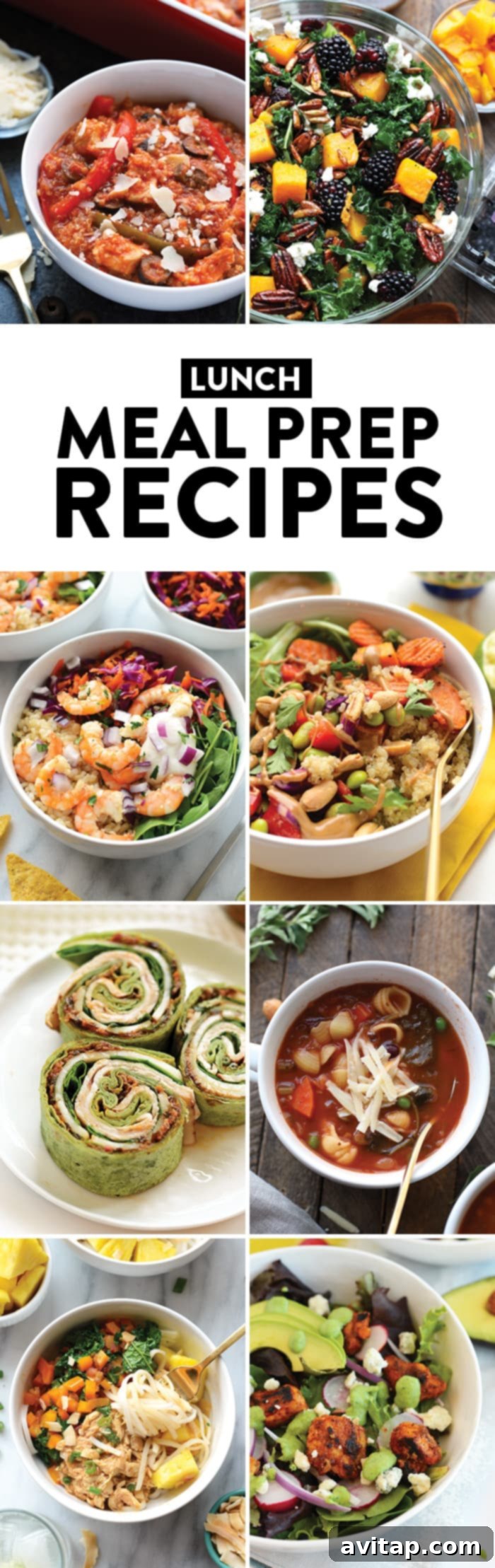 Transform your lunch routine with flavorful and nutritious meal prep recipes that keep you energized and satisfied throughout the day.