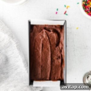 A box of chocolate ice cream with sprinkles and a spoon, indicating a firm, scoopable consistency.