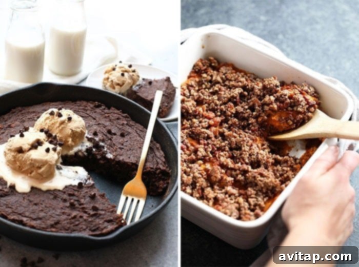 Sweet Potato Desserts Sweet potato dessert options like brownies, casserole, and pies.