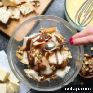 A person is mixing ingredients in a bowl.