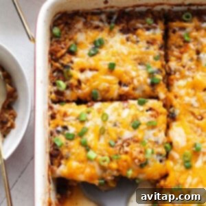 A delicious chicken casserole ready for serving, showcasing its rich colors and textures.
