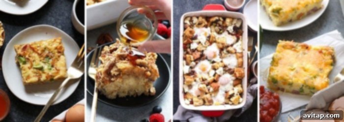 Healthy Breakfast Casseroles