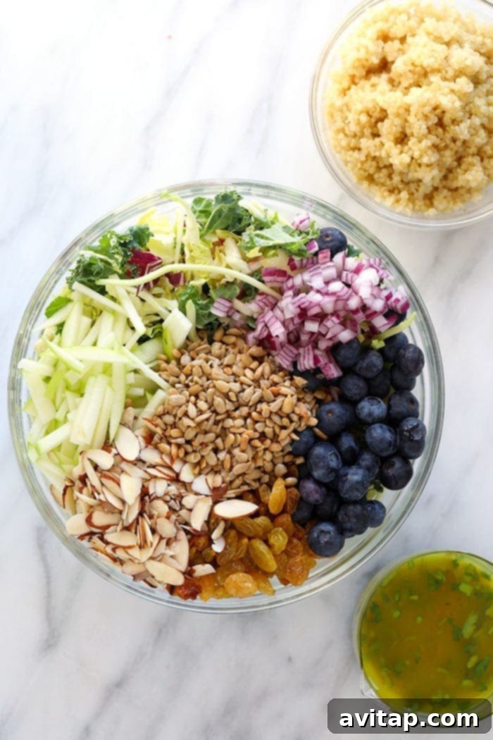 Superfood Brussels Sprout Salad Ready to Serve