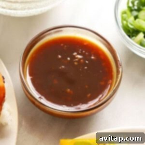 Whip Up Your Own Teriyaki 2 Homemade teriyaki sauce in a bowl, ready for serving.