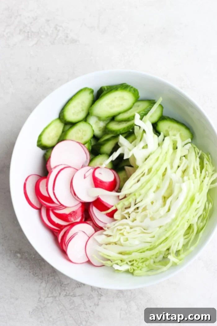 vegetables in a bowl