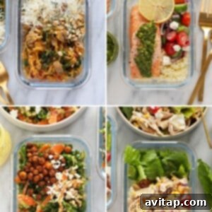 healthy lunch meal prep ideas