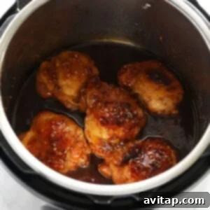 Instant Pot Chicken cooked to perfection.