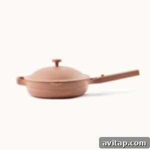 Always Pan on a clear background, a versatile kitchen essential