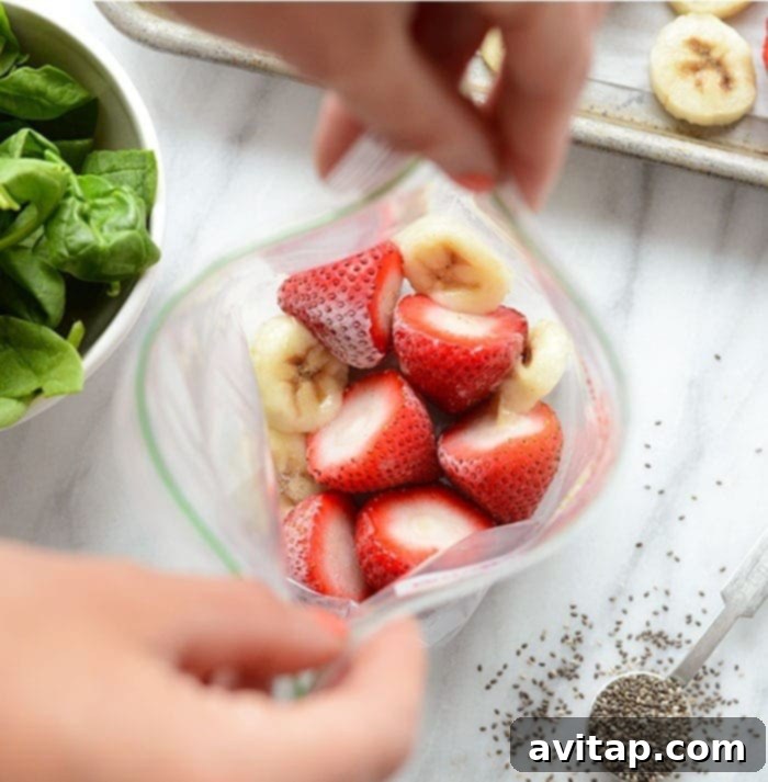 Delicious frozen strawberries for smoothies and snacks
