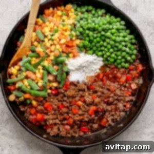 Adding vegetables