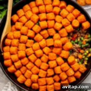 Sweet Potato Tater Tot Casserole