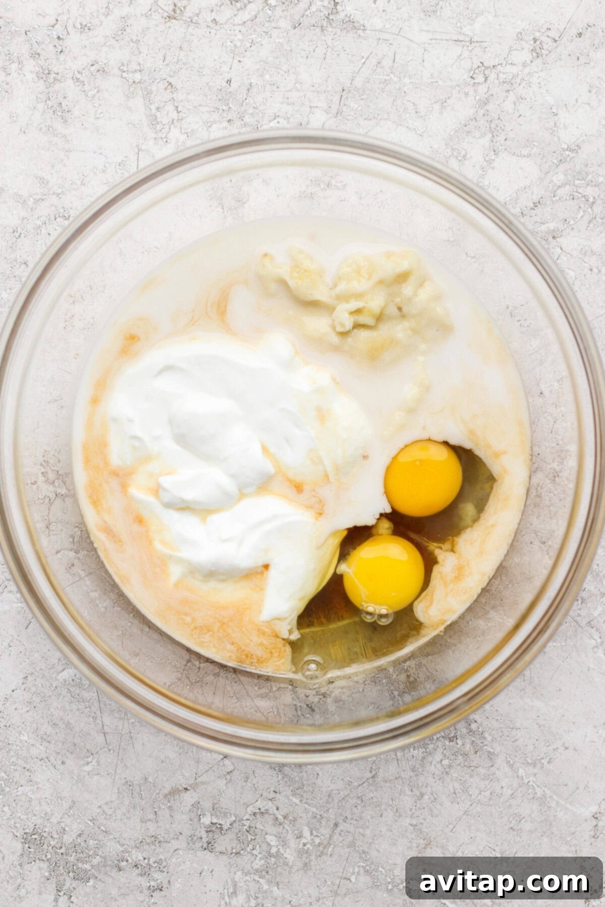 Ingredients for Cottage Cheese Breakfast Bake