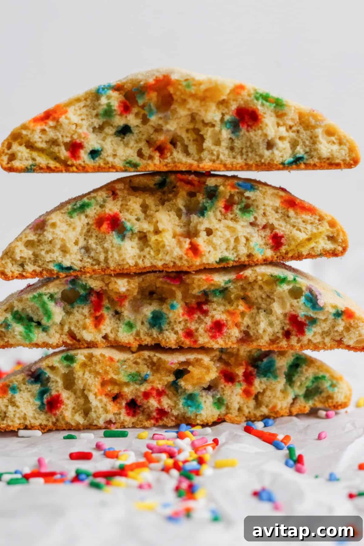 Protein Cookies Stacked