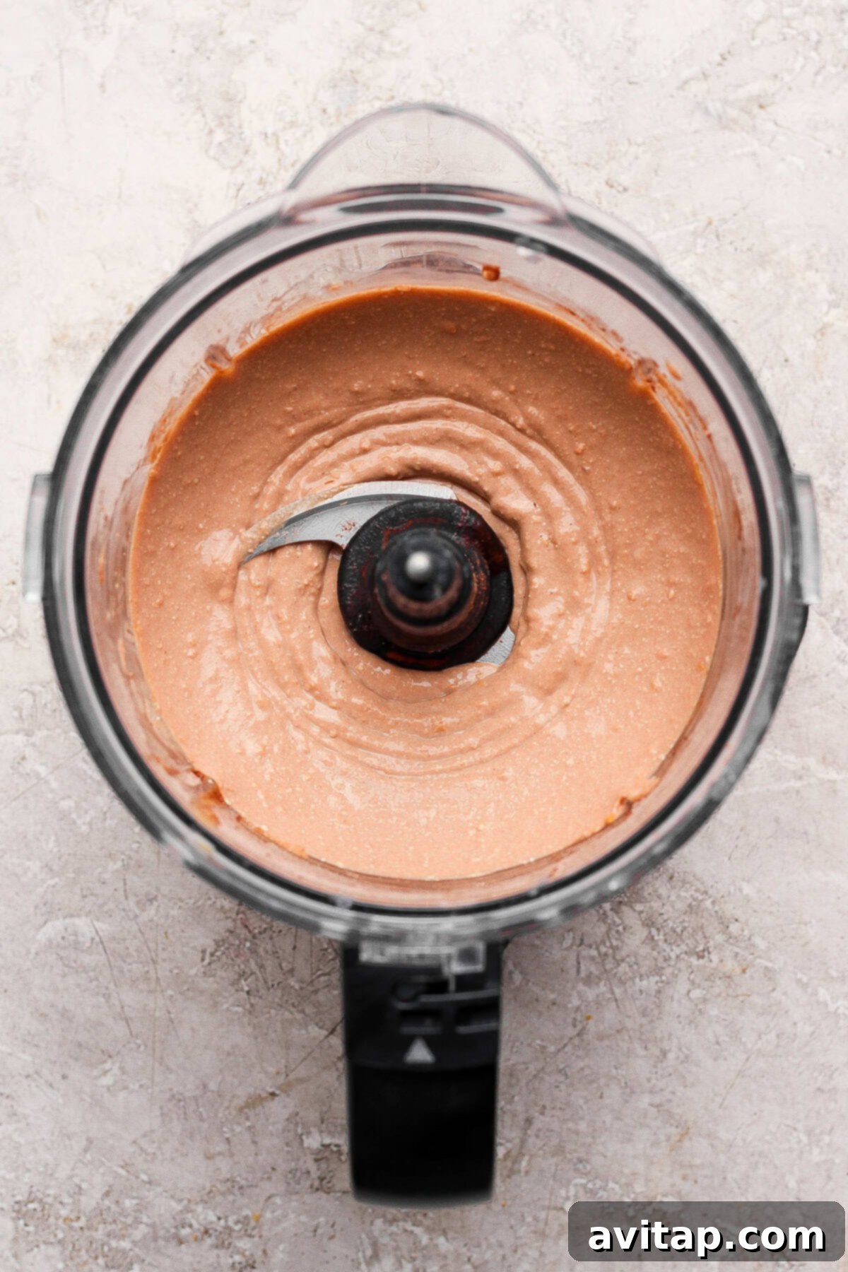 No-Bake Cottage Cheese Dream Bars 5 Smooth cheesecake mixture in a food processor