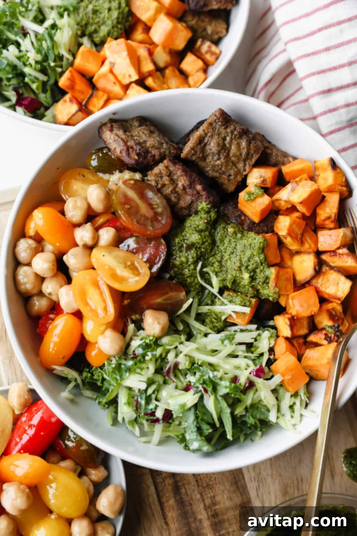Chimichurri Gyro Salad