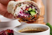 Korean-Style Beef Smash Burritos: Savory Spicy Fusion Wraps