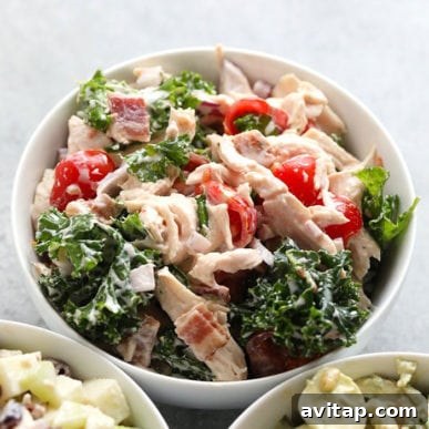 BLT chicken salad
